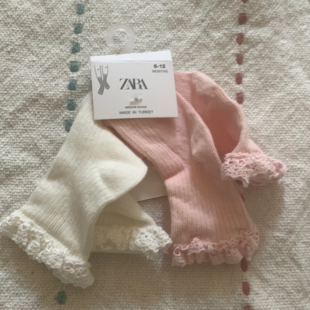 Zara lace socks